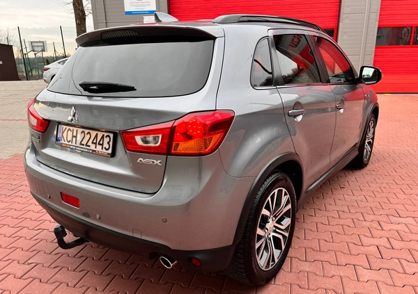 Mitsubishi ASX cena 49990 przebieg: 185128, rok produkcji 2017 z Bojanowo małe 596